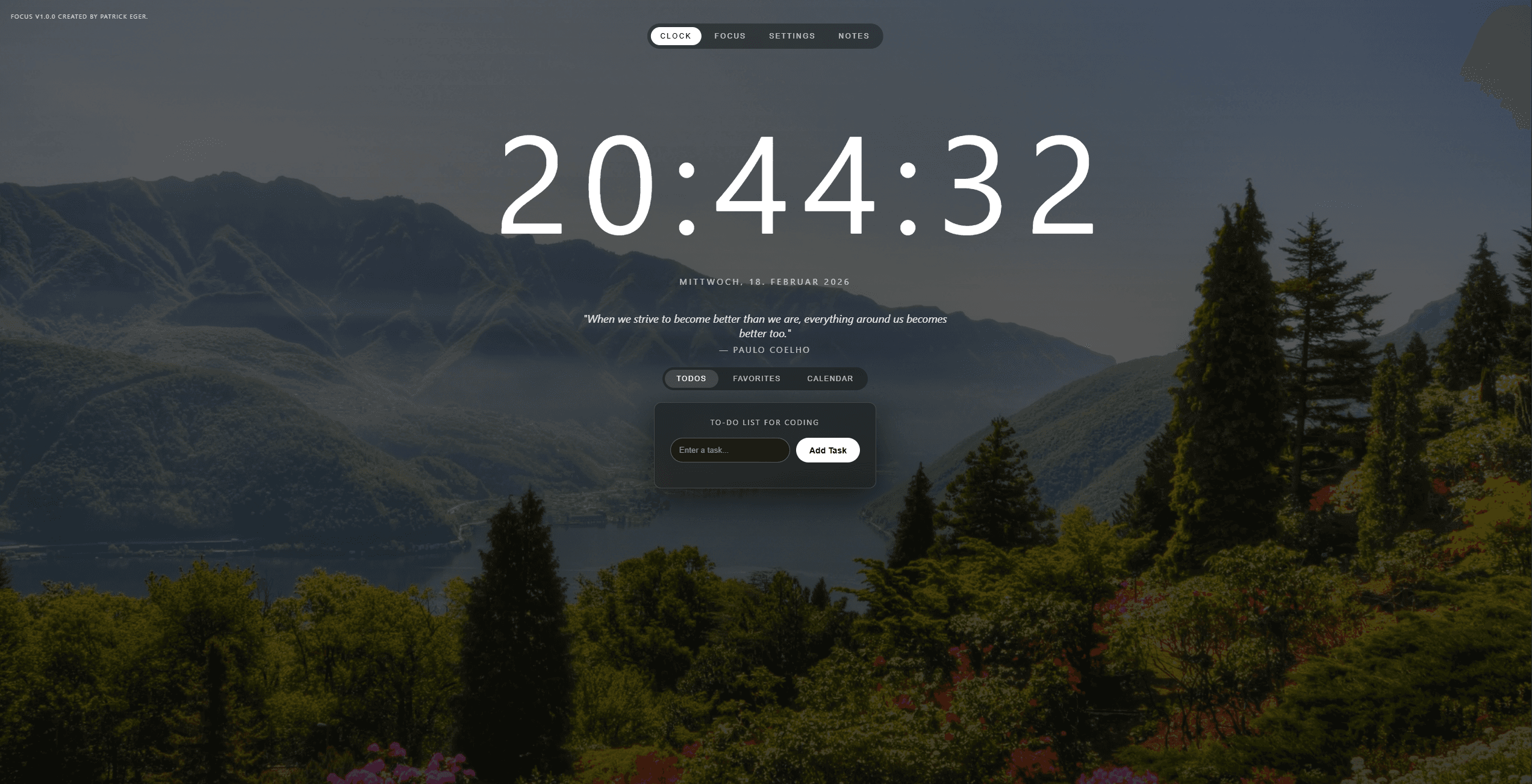 Focus Chrome Extention